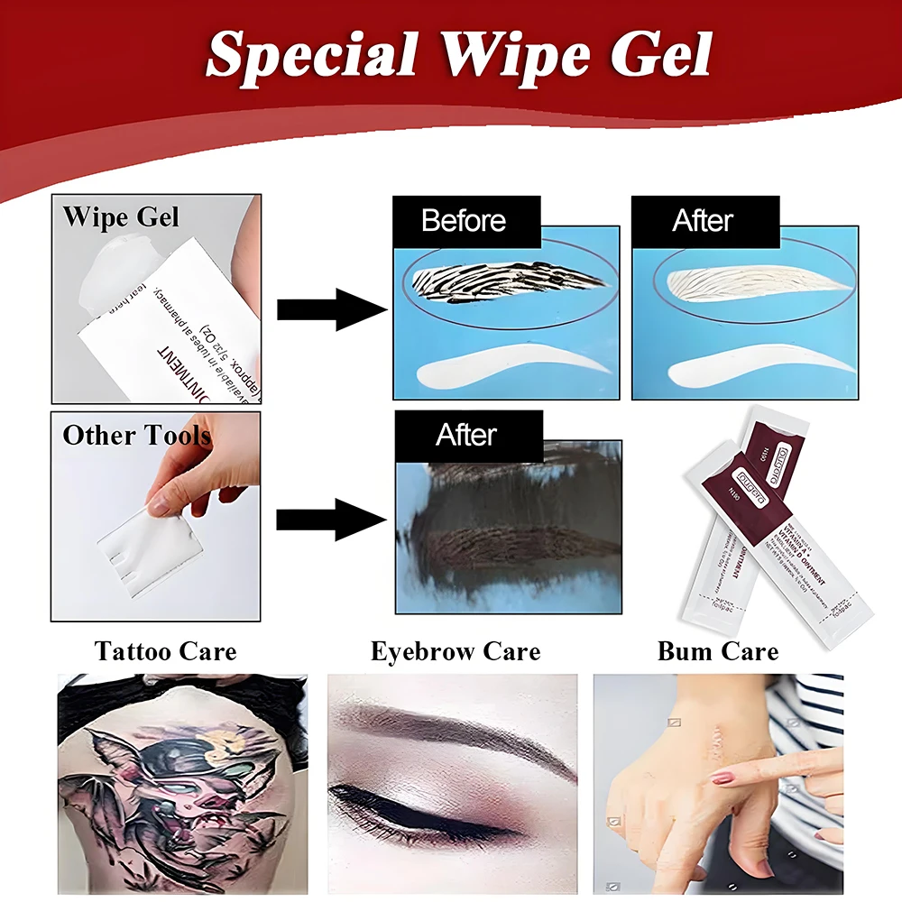 كريم العناية اللاحقة بالوشم فيتامين A & D كريم إصلاح الوشم فيتامين مرهم الوشم مستلزمات الرعاية اللاحقة كريم الاسترداد الملحقات