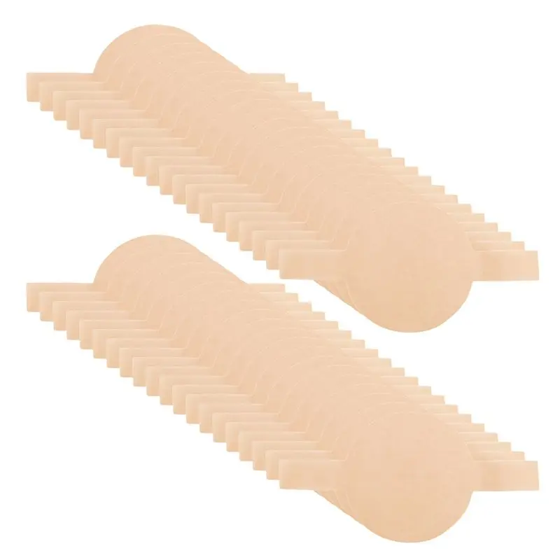 ABSJ-100Pcs Precut Circle Cake Pan Liners Round Non-Stick Parchment Paper With Lift Tabs For Baking Brown