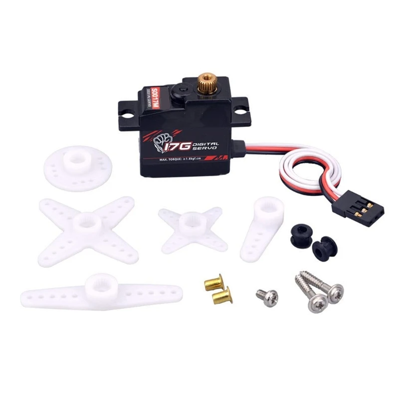 

Мини-цифровой серводвигатель с металлическими зубьями, крутящий момент 3,5 кг·см, ШИМ-управление, точность, управляемый для систем 15UB