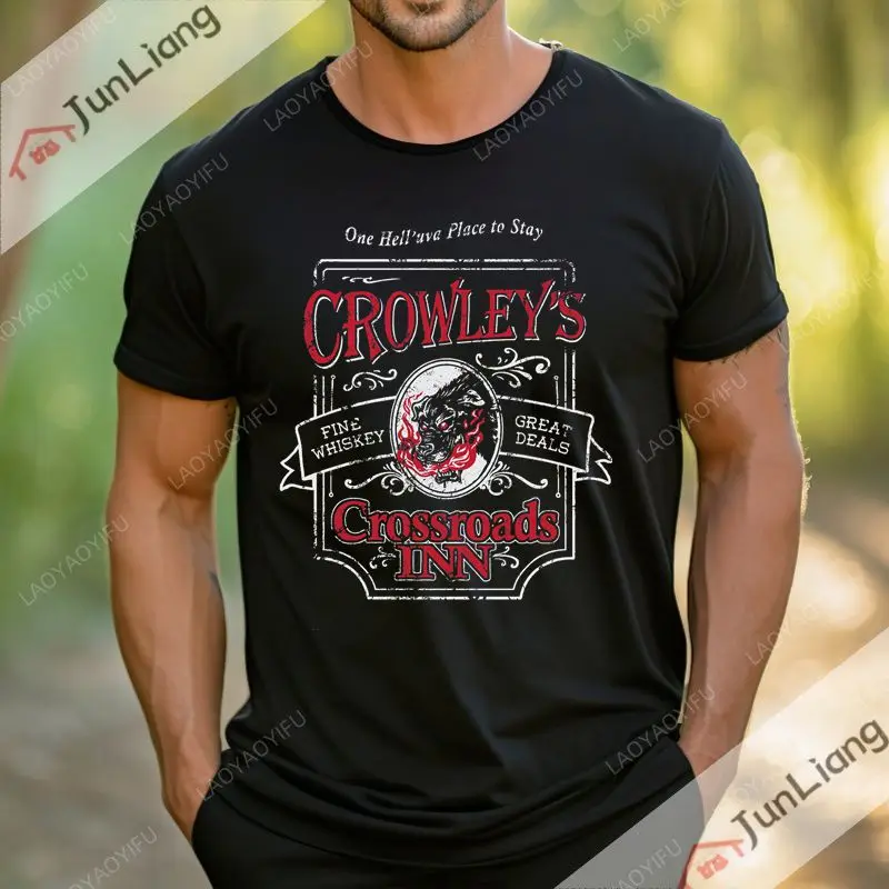 T-Shirt aus der Serie "Supernatural" / "My Wayward Son" in den Größen XS-4XL, Sommerliches, übergroßes Kurzarm-Oberteil