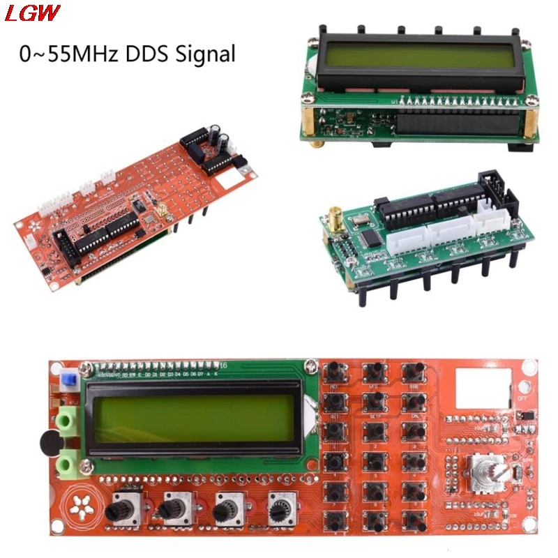 DDS Signal Generator AD9850 0~55MHz HAM Radio SSB6.1 Transceiver VFO SSB US