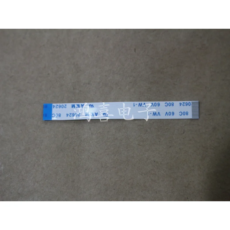 สายแบนยืดหยุ่น FPC ใหม่ขนาด0.5มม. ความกว้างด้านหลัง12พิน6.5มม. 30มม. 60มม. 80มม. 100มม. 150มม. 200มม. 250มม. 300มม.