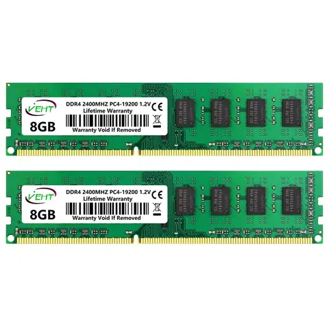 DDR4 4GB 8GB 16GB 32GB Desktop Memories Ram PC4 17000 19200 21300 25600 1.2V 288Pin 2133 2400 2666 3200Mhz DIMM Memory Ram