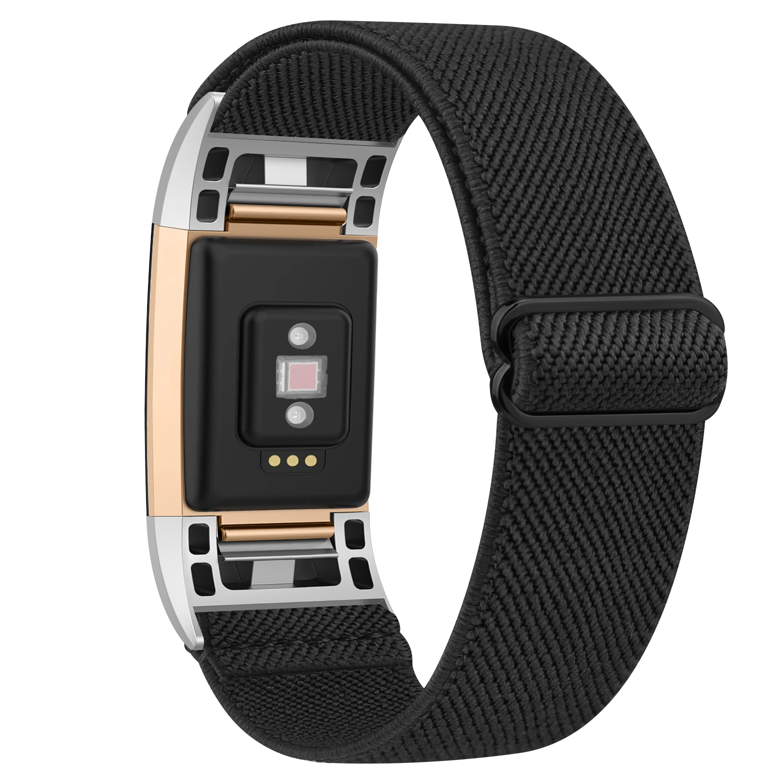 أحدث سوار نايلون مرن لـ Fitbit Charge 2 حزام سوار معصم قابل للتعديل لـ Fitbit Charge 2 حزام ساعة رياضية