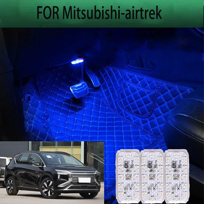 

FOR Mitsubishi airtrek LED Car Interior Ambient Foot Light Atmosphere Decorative Lamps Party decoration lights Neon strips