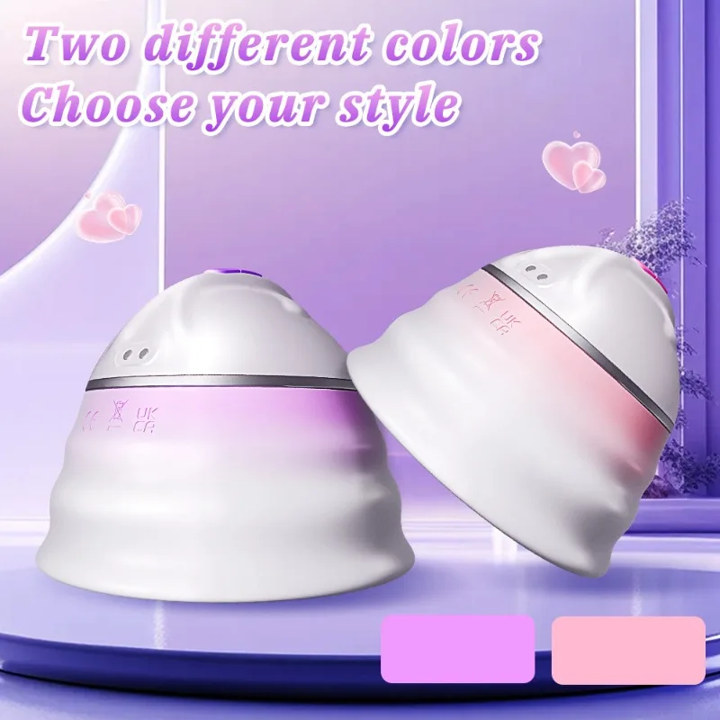 웨어러블 유방 마사지 원격 제어 유방 펌프 진동기 5 빠는 10 진동 모드 젖꼭지 자극 섹스 토이 여성용