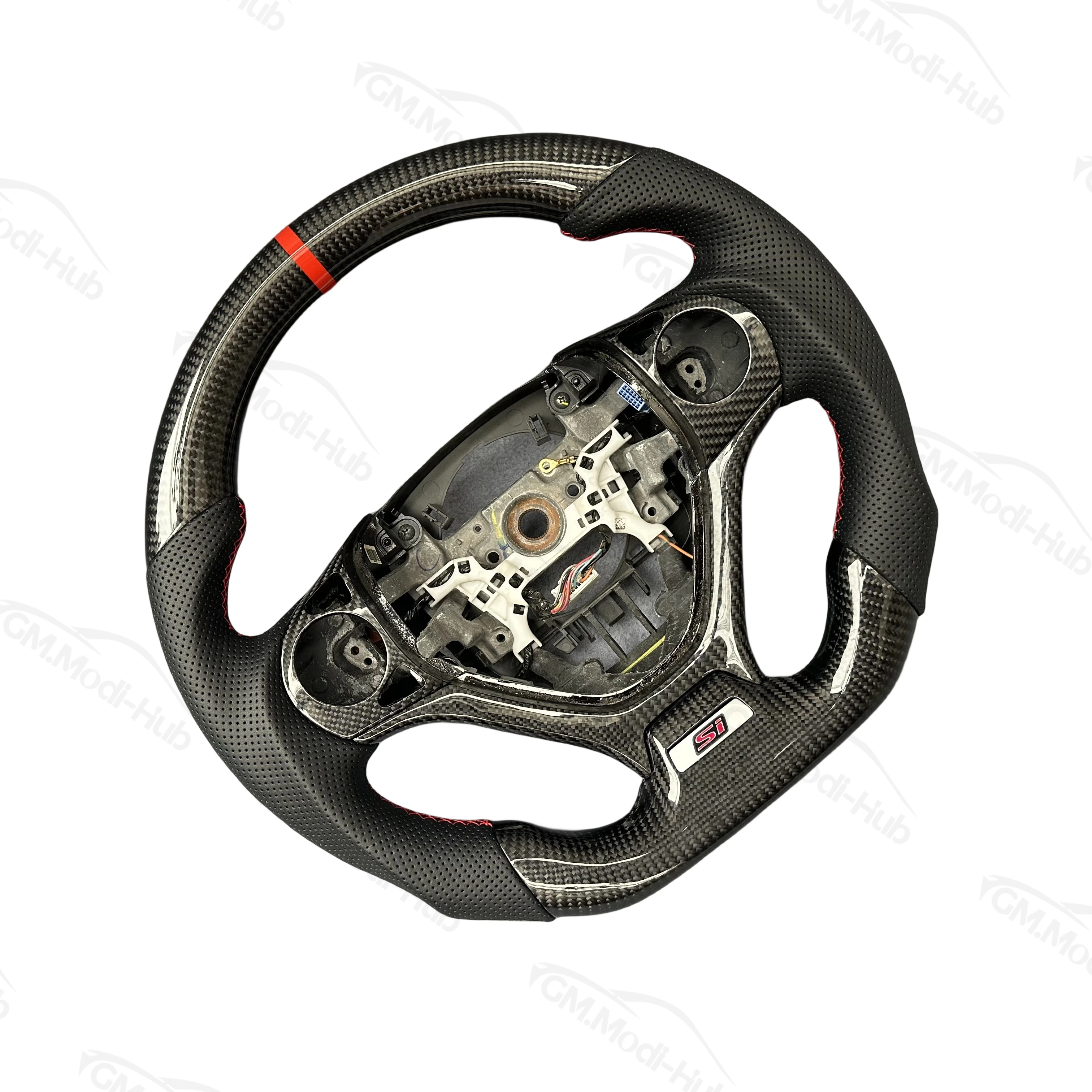 GM.Modi-Hub Factory Direct Carbon Fiber Steering Wheel For Hondas 9th gen Civic 2012-2015 Type R FK2 SI