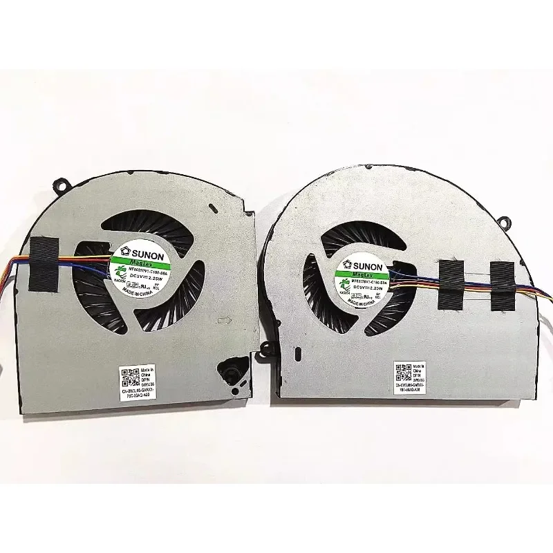 

New CPU GPU Cooling Fan For DELL Alienware 17 R4 17 R5 P31E Laptop Cooler Fan