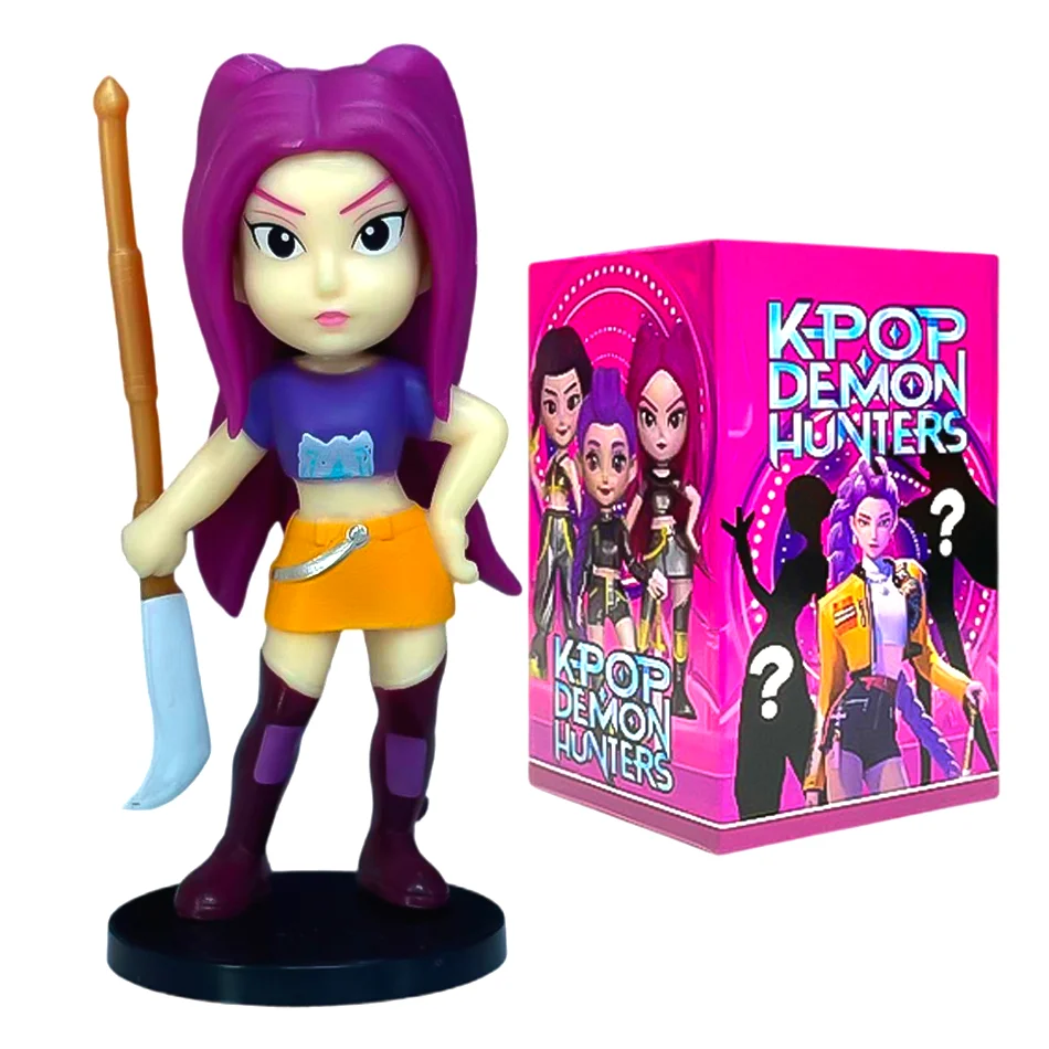 데빌 헌터 블라인드 박스 분해 재미 블라인드 백 소형 피규어 주변 모델 데스크탑 블라인드 박스 장식 생일 선물