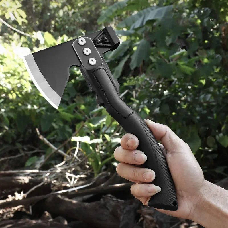 Multifunctionele Tactische Bijl Mountain Cutting Tools Mes Outdoor Survival Wapen Boom Snijden Draagbare Brandhout Bijl