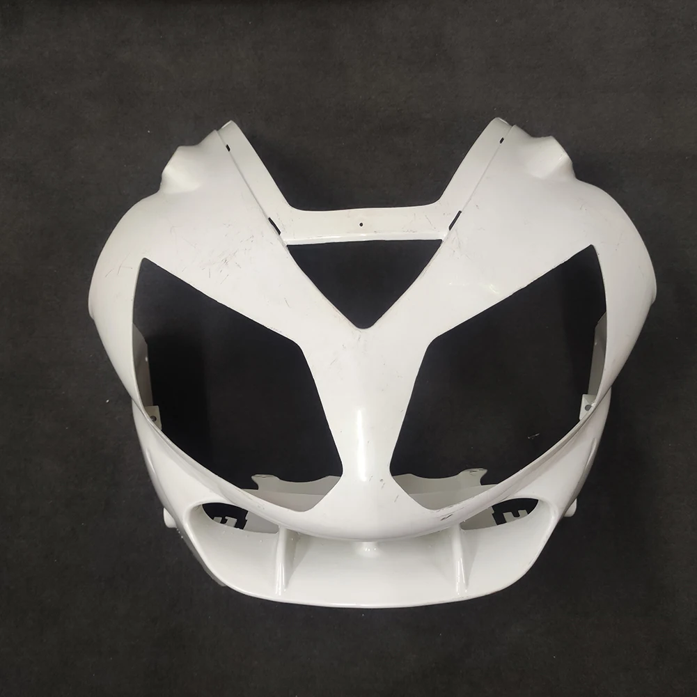 Motorcycle Unpainted White Upper Front Cowl Nose Fairing For Kawasaki Ninja ZX12R 2002-2005 2002 2003 2004 2005
