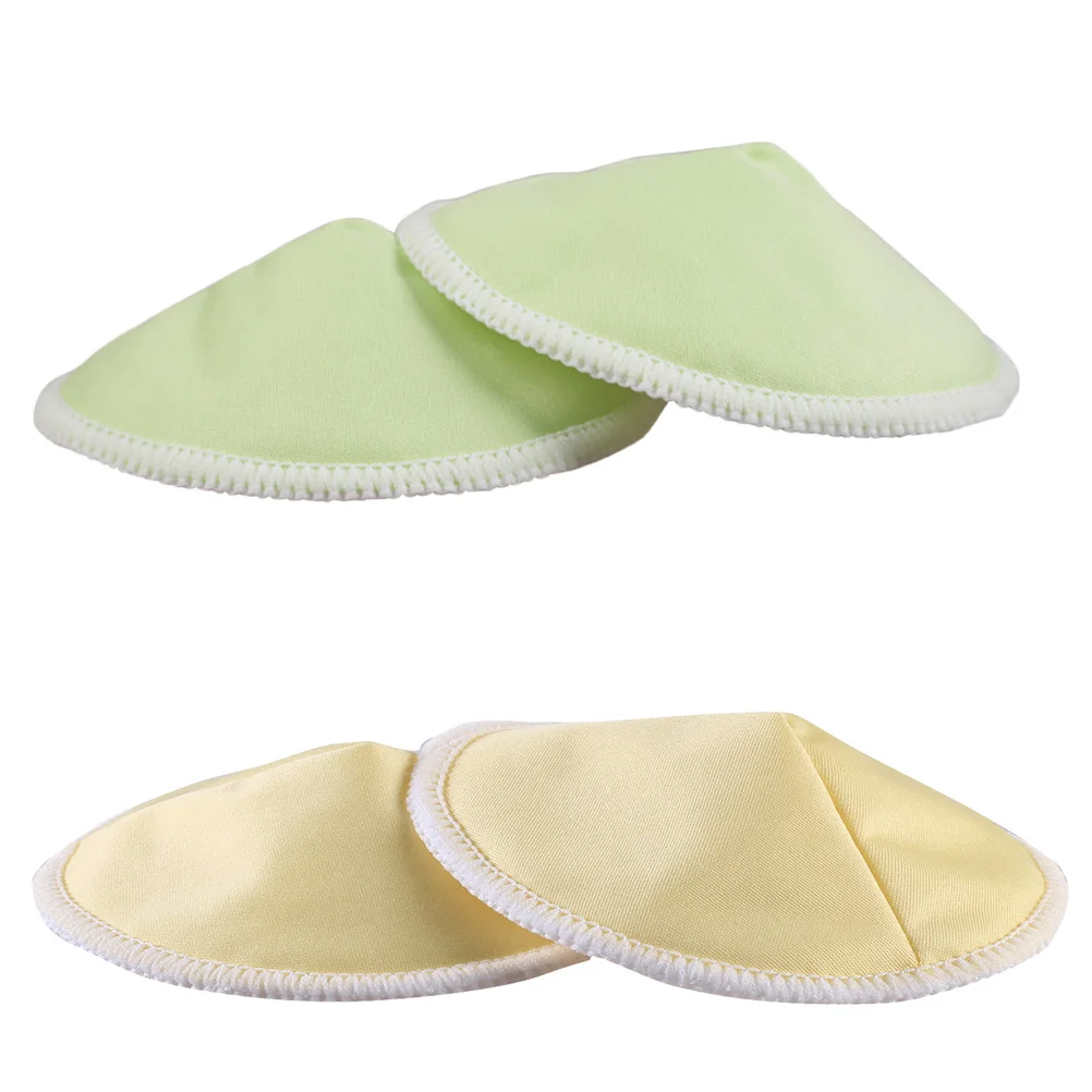 14 قطعة 3 طبقات وعاء على شكل منصات الرضاعة الطبيعية قابل للغسل قابلة لإعادة الاستخدام منصات التمريض للأمهات المرضعات المضادة للتسرب مريحة #1