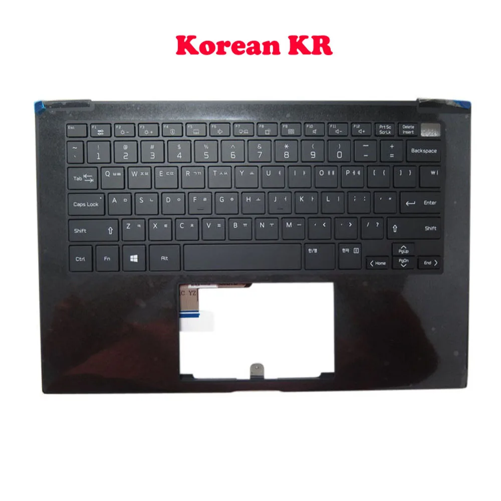 laptop-palmrest-keyboard-14z90p-for-lg-mbn664635xx-kt01-20b7bs03usra000-without-touchpad-korean-kr-new