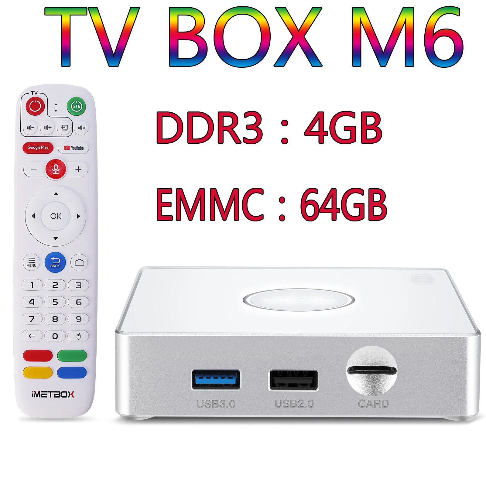 IMETBOX M6 32GB TV Box Hot Sale Korea Singapore Japan USA CA Hong Kong pk Svi Band Vioce Control Wifi 6 8k HD Smart TB TV Box