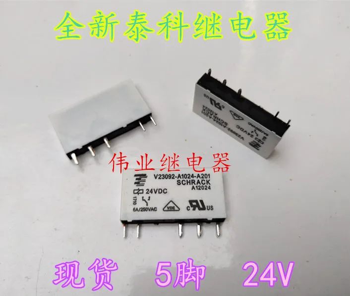 

V23092-A1024-A201 24VDC 6A5Pin