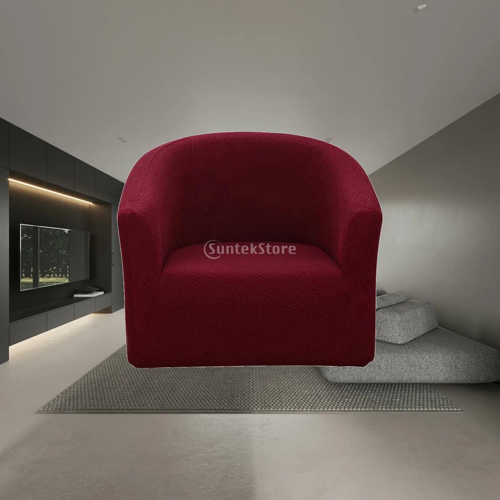 Sofa Slipcover Stretch Elastic Sofa Protector Sofa Cover Couch Cover Polyester Wrinkle Pilling Resistant Easy Care