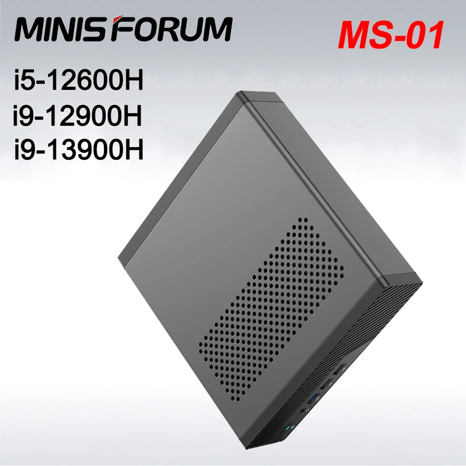 ミニPC Minisforum MS-01 12900H Minisforum MS-01 Mini PC Intel Core i5-12600H/i9-12900H/i9-13900H