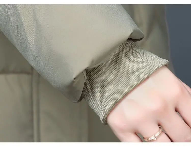 Middle Aged Mother Down Cotton Jacket 6XL Winter Oversized Thick Hooded Coat Windproof Rainproof Female Warm Long Parka Overcoat