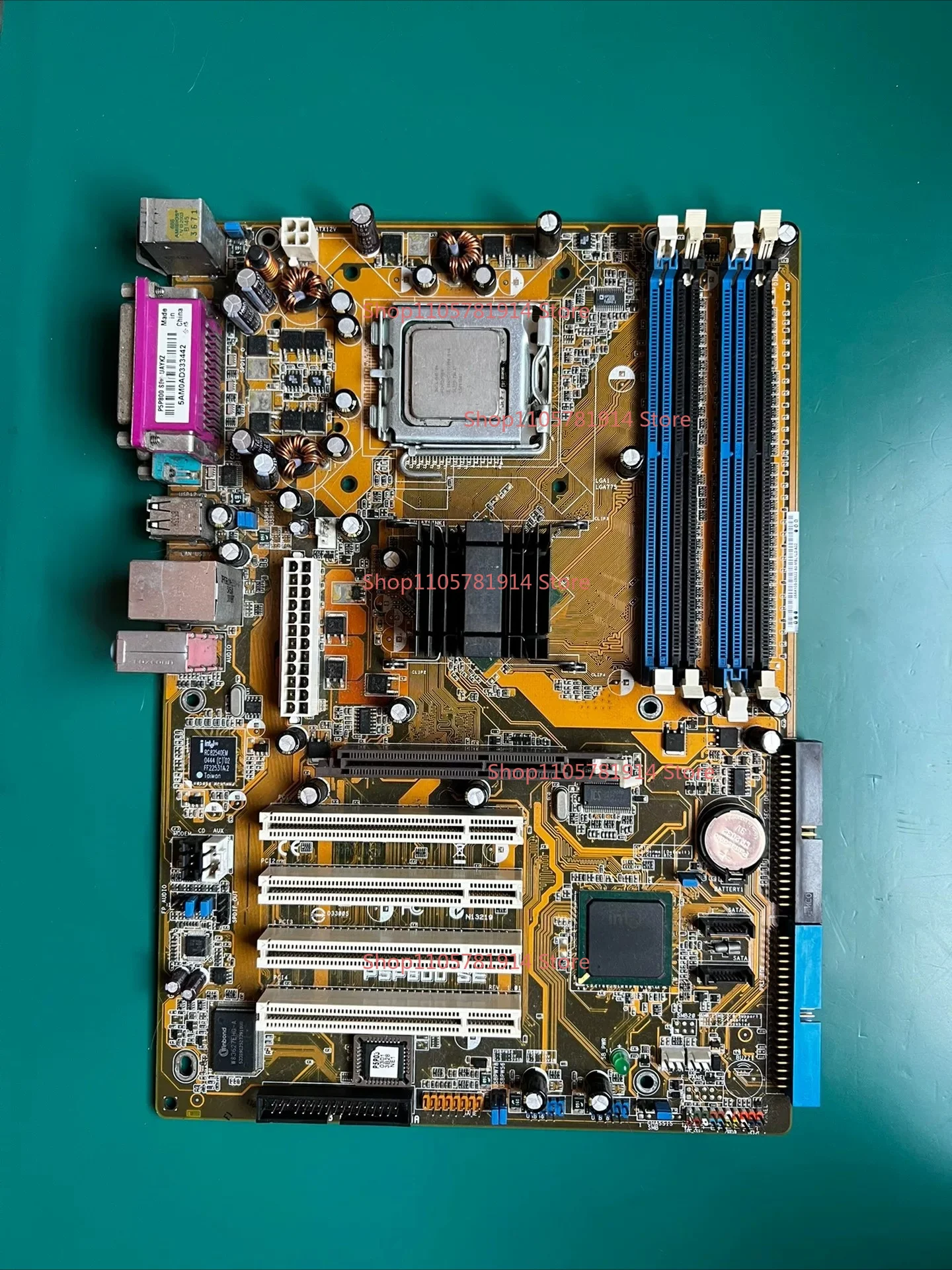 For ASUS P5P800S 4PCI Slot, Industrial Control/monitoring Dedicated Main Board