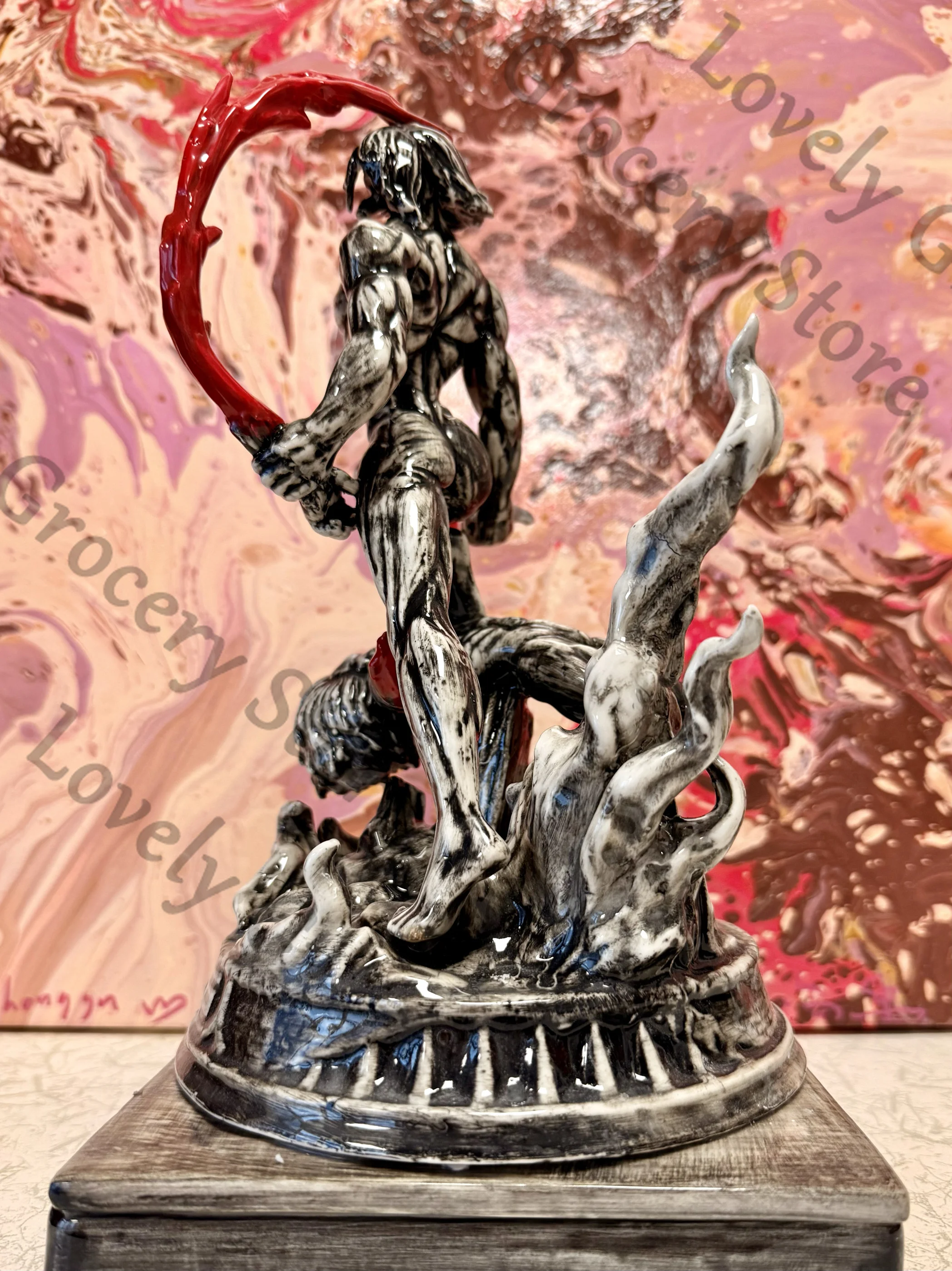 أنيمي هجوم على تيتان إرين جايجر Shingeki No Kyojin تأثيري السيراميك مبخرة مبخرة أرقام نموذج الباستيل الشعلات هدية #6