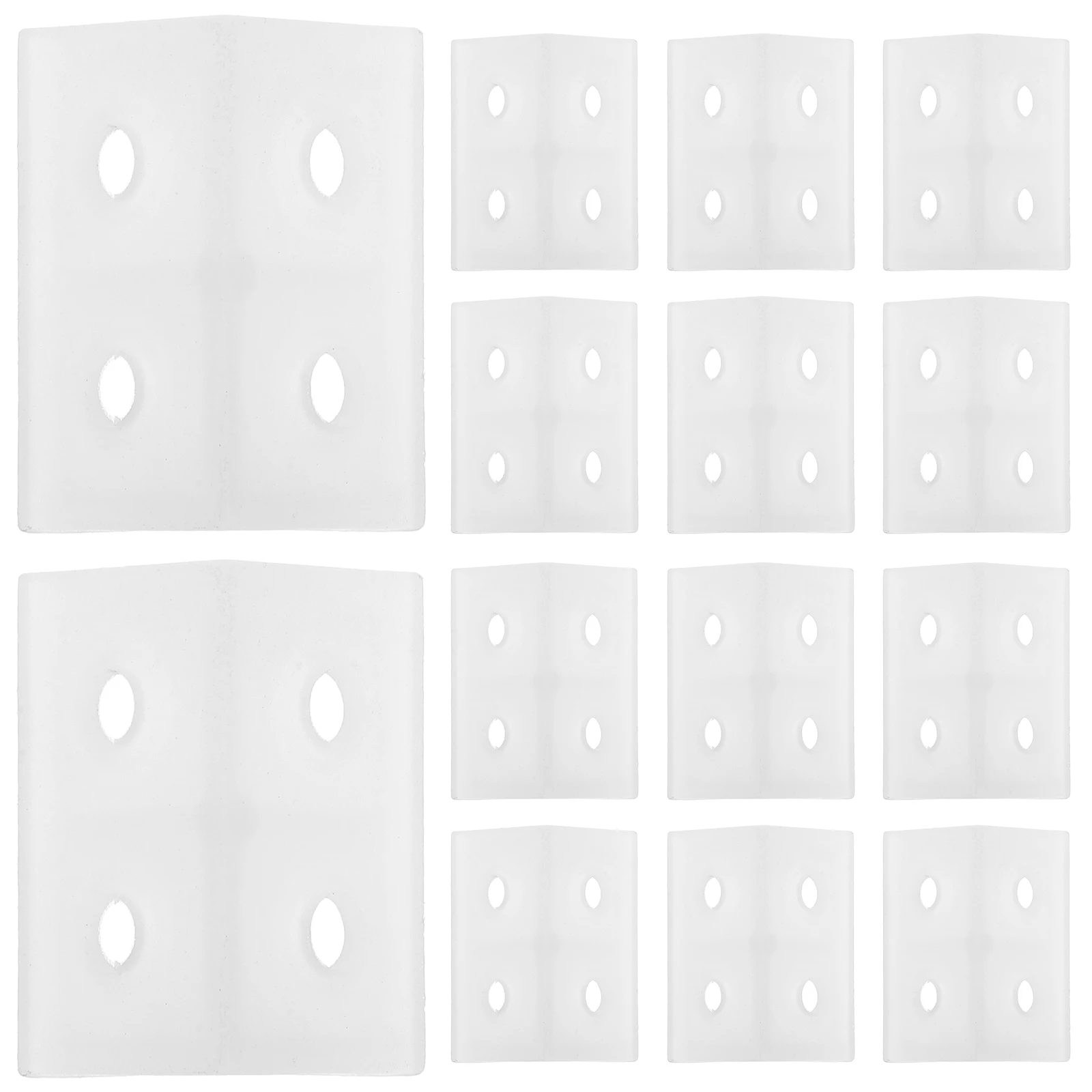 

Partition Corner Code Braces 90 Degree Angle Bracket Transparent Nylon Cabinet Holder