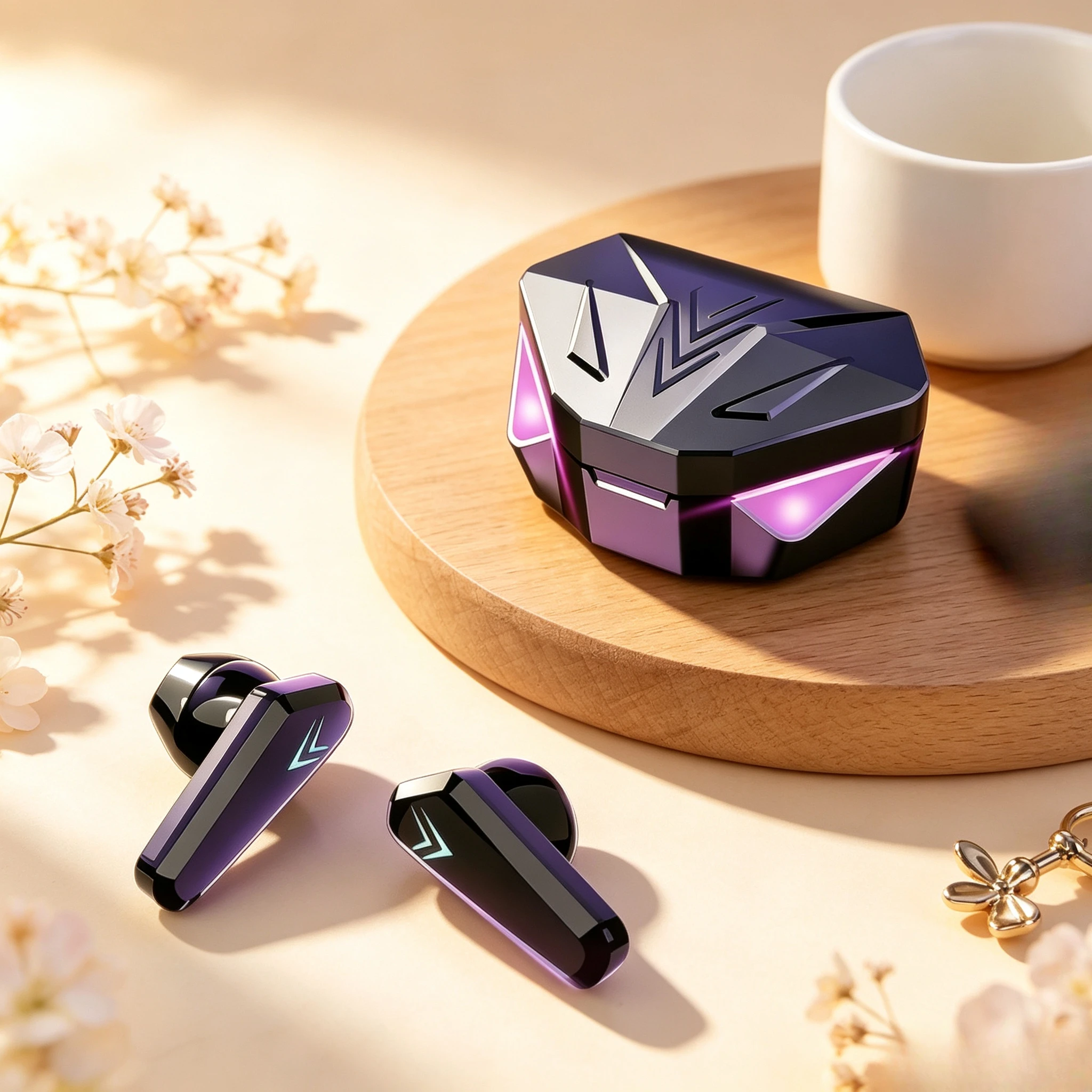 TWS Wireless Earbuds Fone Bluetooth Headphones Ruggedized Bluetooth Headsets Meet Strict Military-grade Drop and Shock Standards