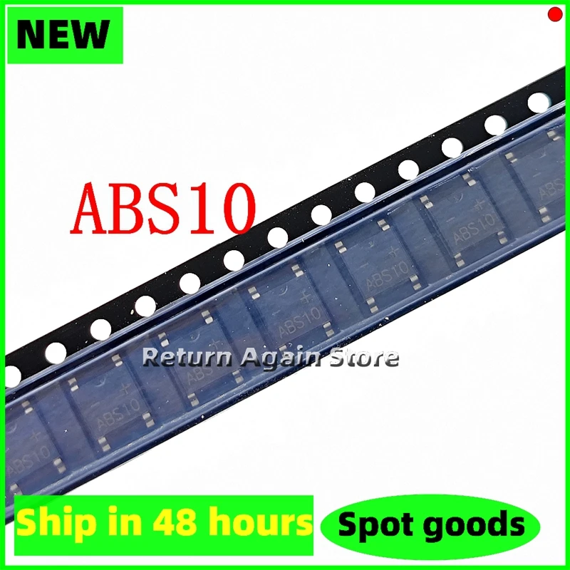 10 PZ/LOTTO ABS10 SOP-4 Nuovo chip per raddrizzatore a ponte