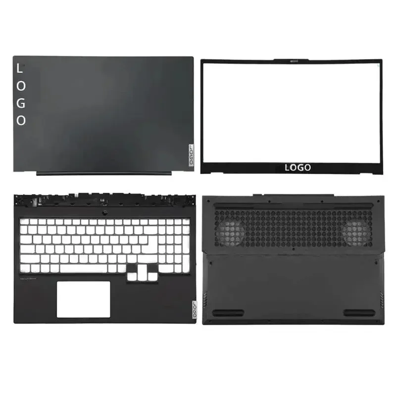 

Для Lenovo Legion 5-15 5-15IMH05 5-15ARH05H 2020, задняя крышка ЖК-дисплея для ноутбука, передняя панель, верхняя подставка для рук, нижняя часть корпуса, петли для клавиатуры `