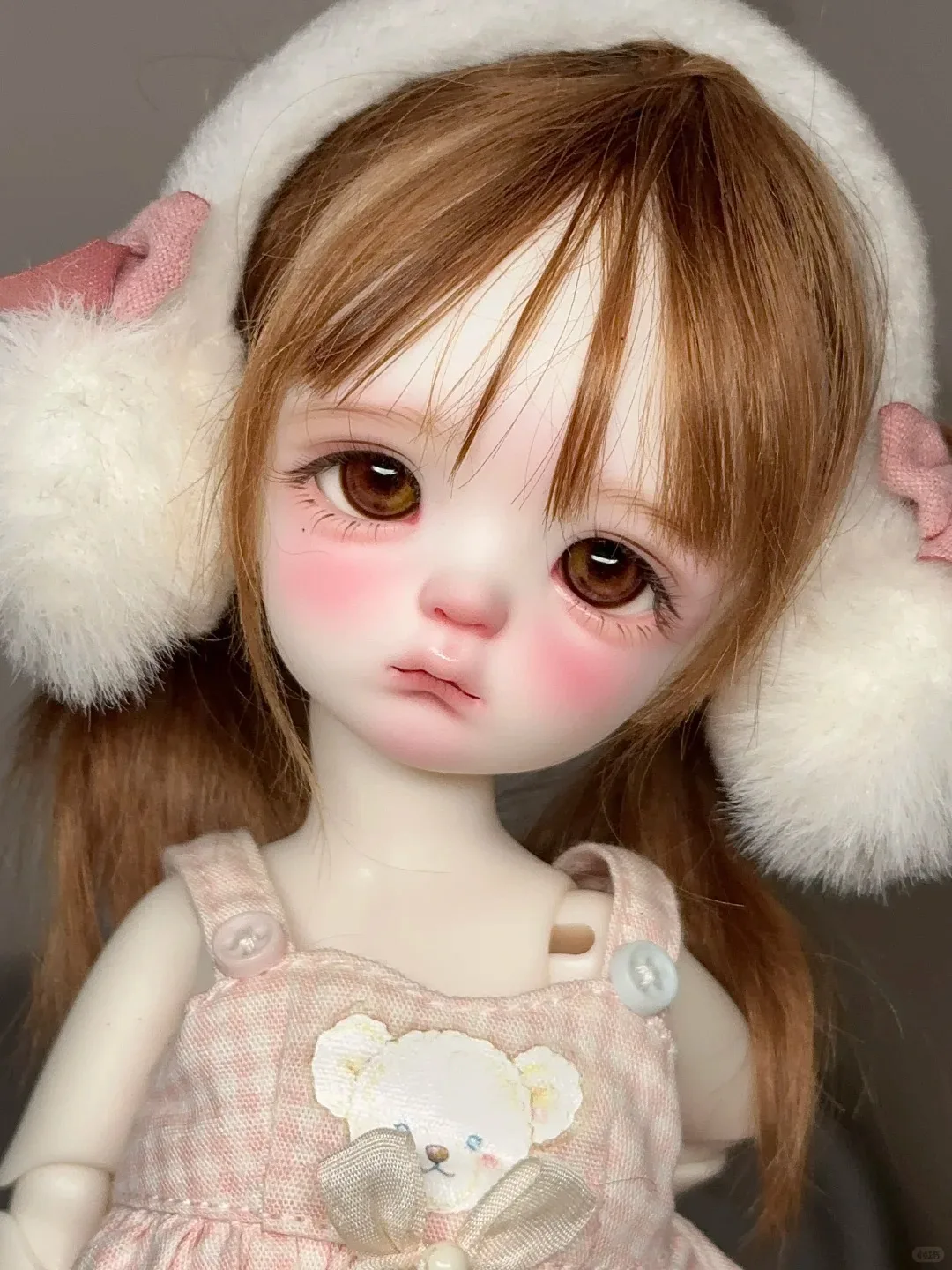 

New sd bjd doll 1/6 Pretty Girl NaNa nimo Jacoosun resin Qbaby blythe MDD VOLKS DIY makeup