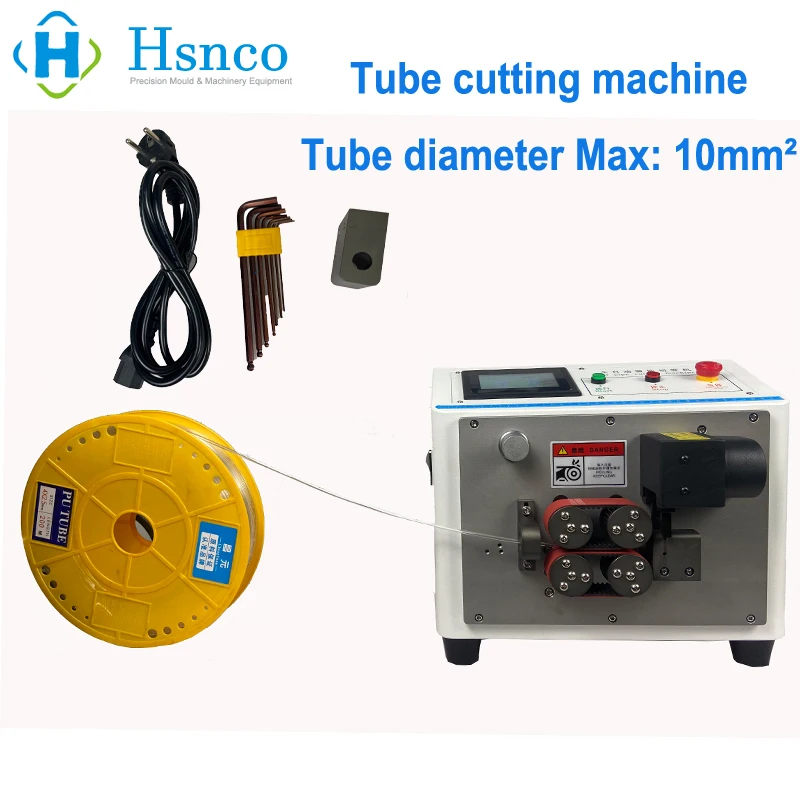 

Automatic Tube Cutting Machine with HMI Touch Screen Operation System Pipe Diameter max:10mm²