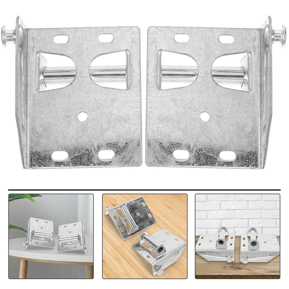 

2Pairs Garage Door Hinge Sturdy Metal Bracket Replacement Part for Residential Sectional Doors Heavy Duty Garage Door Fixture