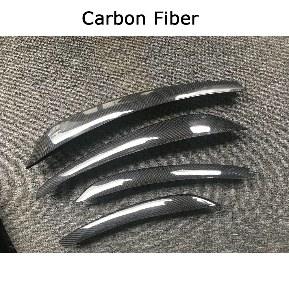 JIACHE Dry Carbon Fiber Car Front Fog Light Lamp Grille For Benz GLE Class W167 350 450 GLE53 For AMG Sport SUV 2020+