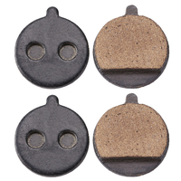 2 Sets Bicycle Brake Pads Resin Scooter Brake Pads  Electric Vehicle Brake Pads Small for Kugoo M4