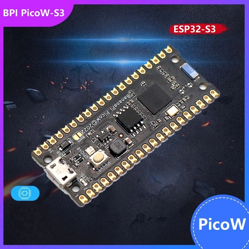 

240Mhz PSRAM ESP32-S3 32-Bit LX7 Dual Core FLASH WIFI Bluetooth Development Board For Banana Pi BPI Pico W-S3