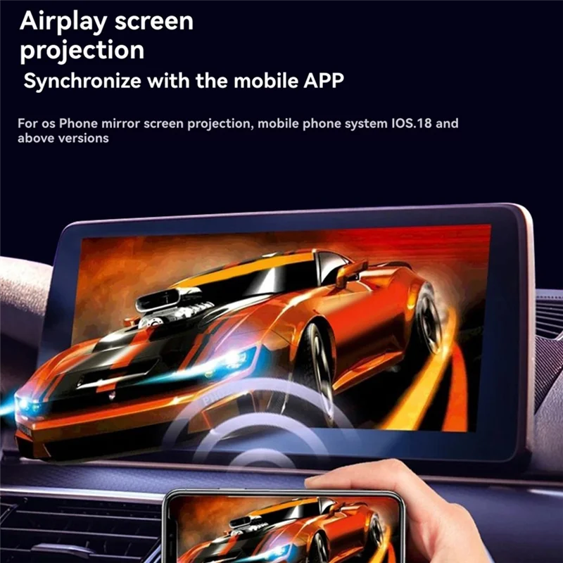 FFYY-Smart Carplay 3In1 Wireless Carplay Adapter Airplay Android Auto USB Dongle Plug And Play Wired Carplay To Wireless