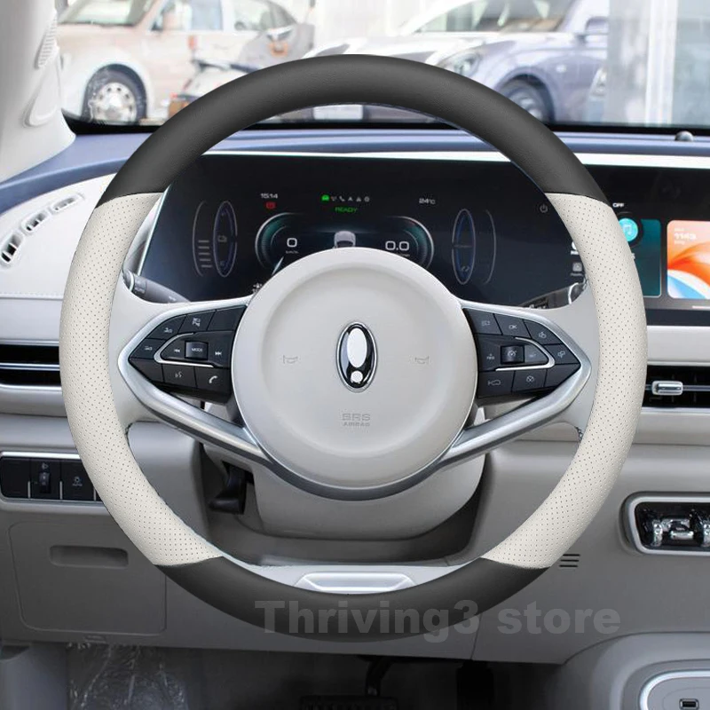 

Кожаный чехол на руль для GWM ORA GOOD CAT 07 03 GT EV 2020-2025, аксессуары для рулевого колеса GWM ORA GOOD CAT
