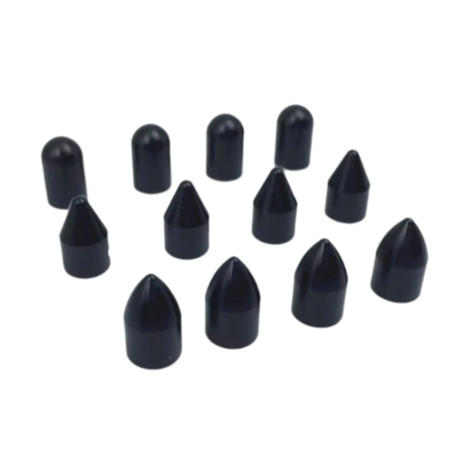 

12 шт., насадки для ремонта вмятин без покраски, M8, ремонтные головки различной формы, конические головки для автомобильного листа, града, металлические пластины, вмятин