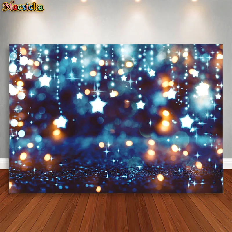 Glitter Shine Light Bokeh Photography Backdrop Photocall Lovers Wedding Party Decor Photographic Background Photo Studio