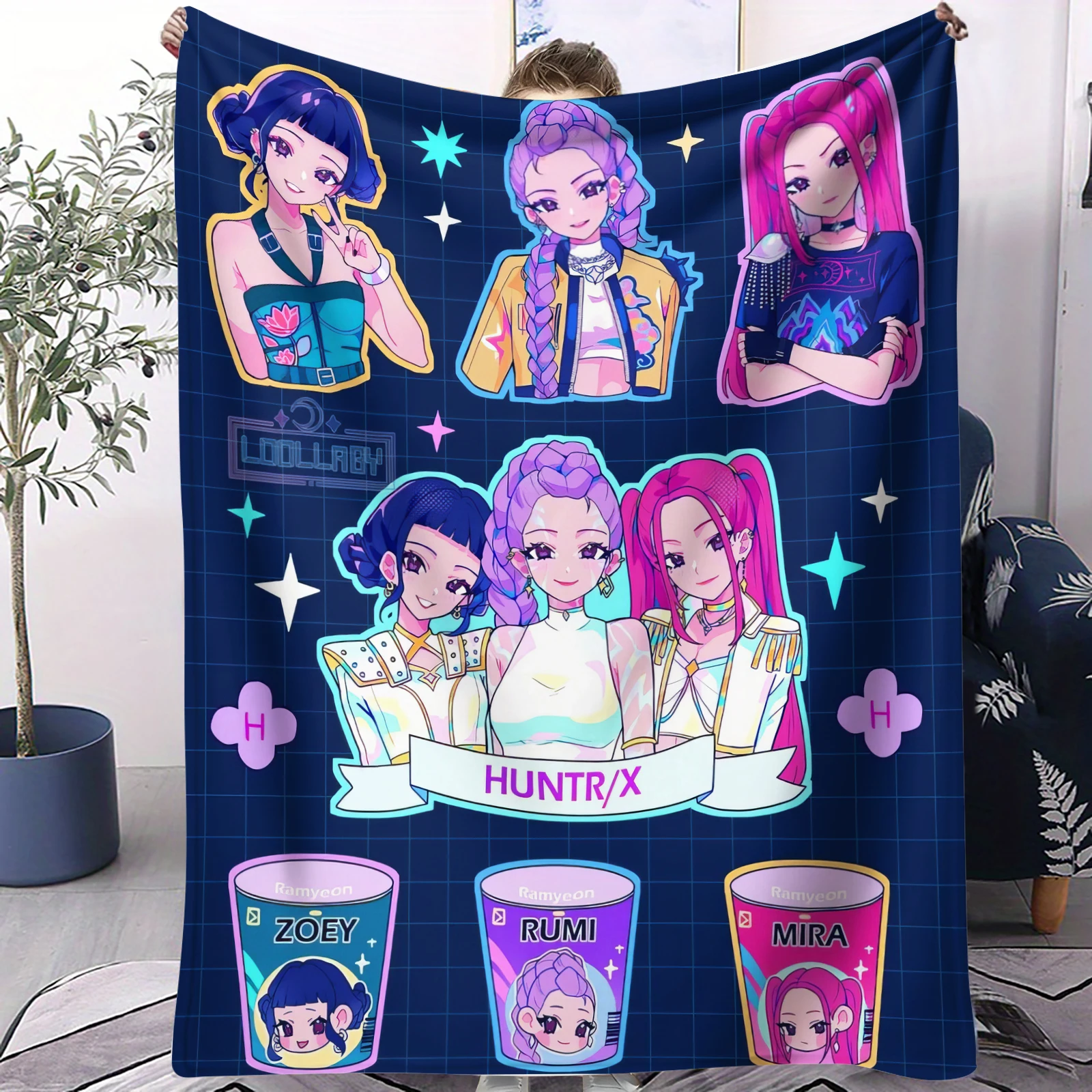 Votre équipe d'anime de rêve, dans une forme confortable. ​   Trois personnages emblématiques brillent sur cette couverture ultra-douce et agréable pour la peau, idéale pour offrir et pour les fans.