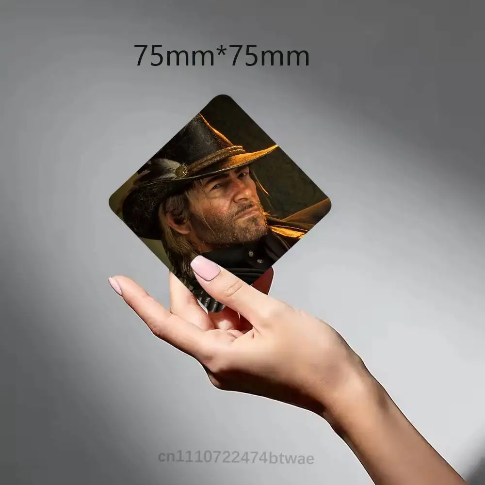 RDR2 A-Arthur Morgan Refrigerator Magnets Cute Cartoon Magnetic Personality Decorations Creative Gifts