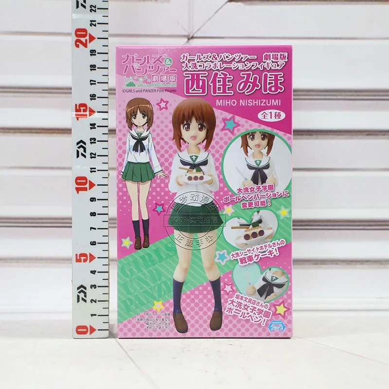 Meisjes En Panzer Action Figure Saori Takebe Nishizumi Miho Nishi Kinuyo Anime Mooie Model Ornament Speelgoed