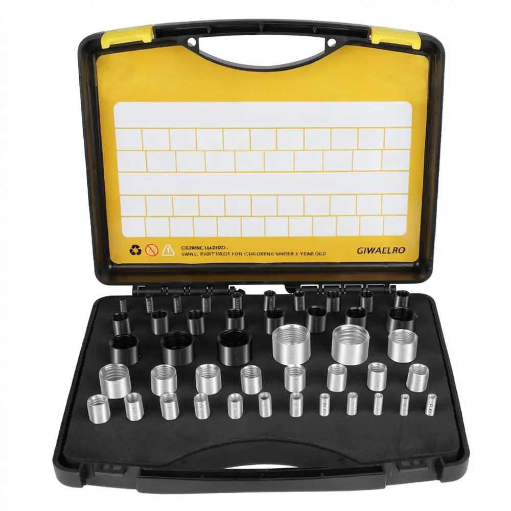 Bolt Thread Checker Metric Imperial Measurement Tool Nut Size Identifier Gauge Set For Professional Mechanical Repair Shop