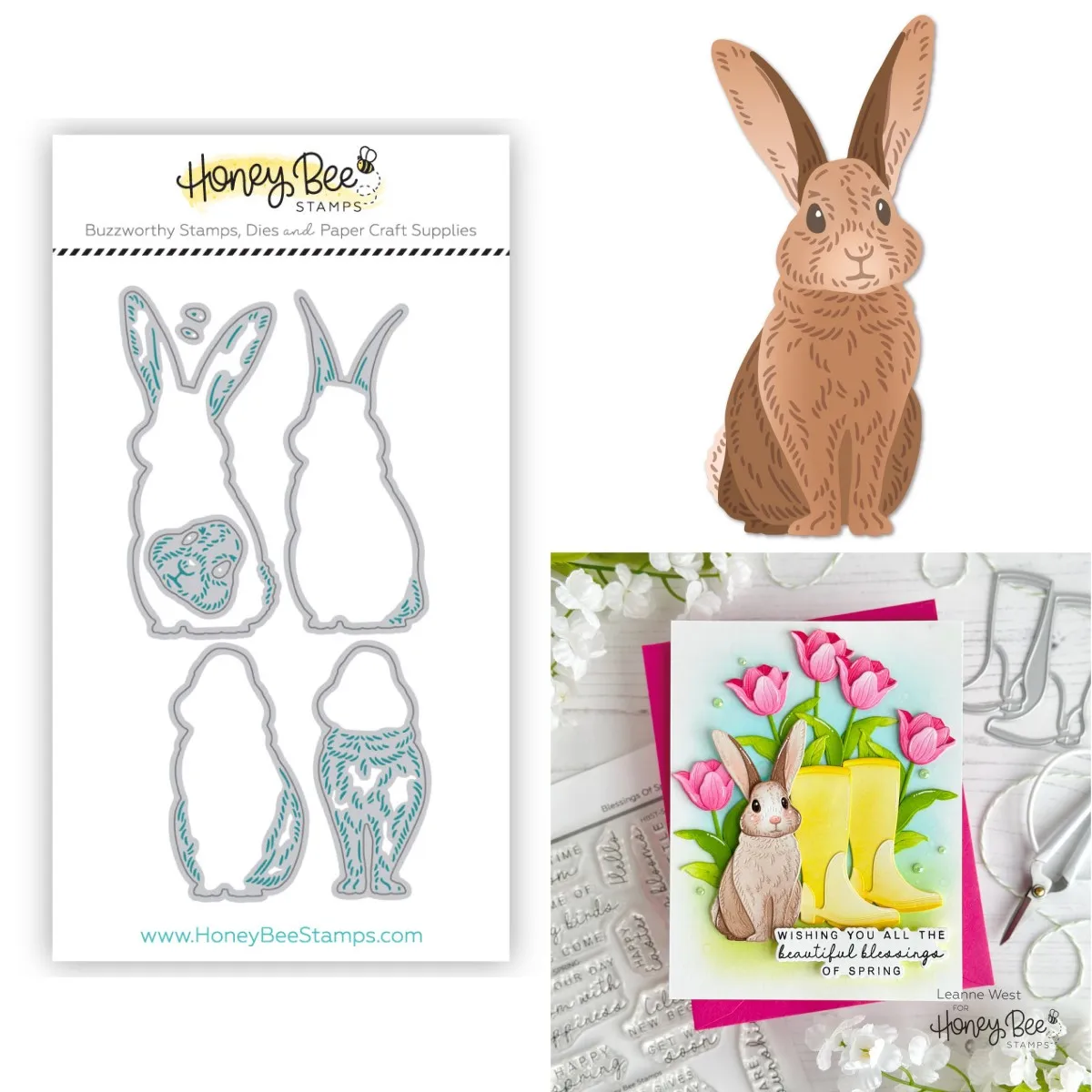 

Cute Rabbit 2024 New Metal Cutting Dies DIY Scrapbooking Supplies Paper Craft Handmade Make Album Card Punch Embossing Template