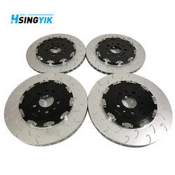 Factory price auto parts brake system  floating 2-piece  brake disc brake rotor