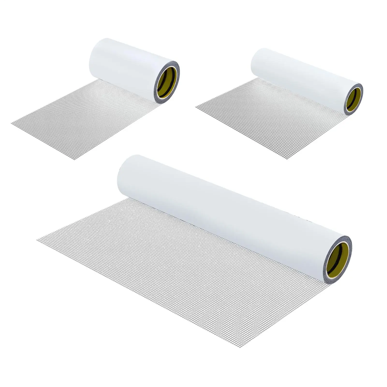 2m Mesh Screen Repair Roll Cuttable Mesh Crack Mending Patches Self Adhesive DIY Window Screen Hole Tape For Bedroom