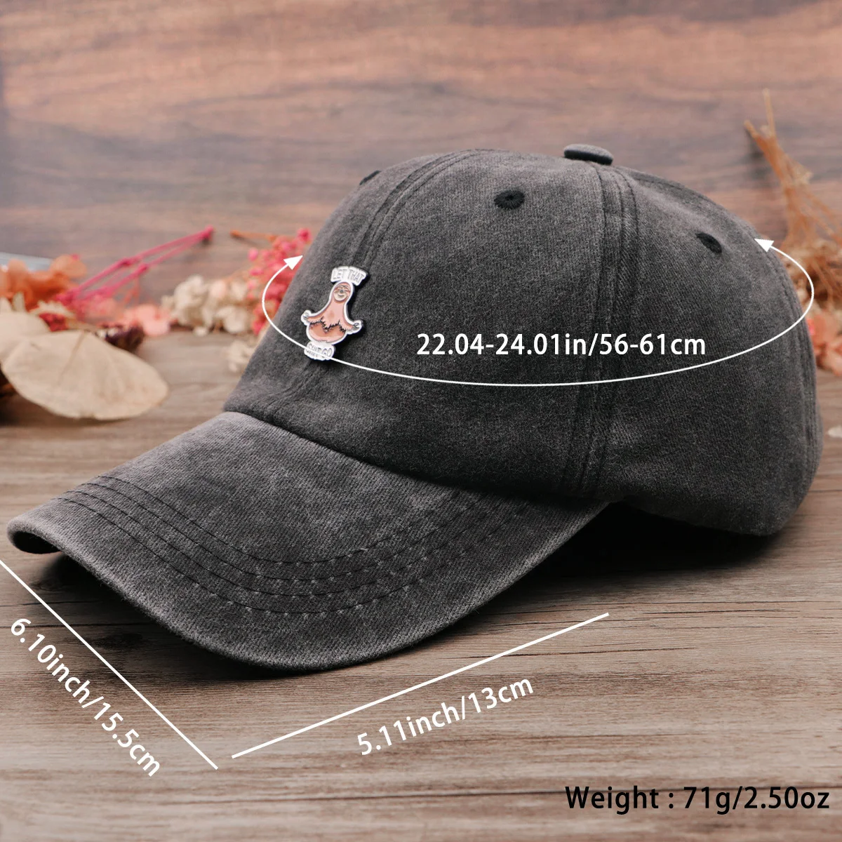 Red Fox Vintage Classic Baseball Caps Cute Animal Casual Style for Men Women Sun Protection Hats Outdoor Sports Cap
