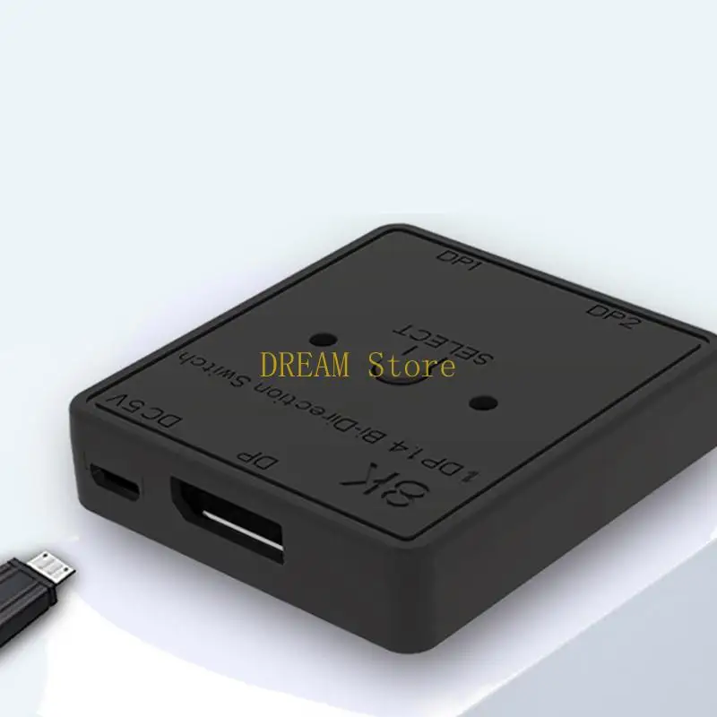Switch 1 in 2 Out 2 in 1 8K@30Hz Splitter, Bidirectional Switcher Best Sale