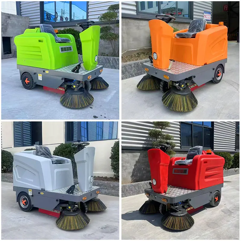 مكنسة معدات التنظيف الصناعية - ركوب الغسيل على آلة تنظيف الأرضيات