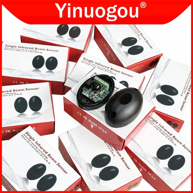 

10PCS Safety Photocell Infrared Beam Alarm Sensor Motion Detector Automatic Swing Sliding Gate Openers Access Control Security