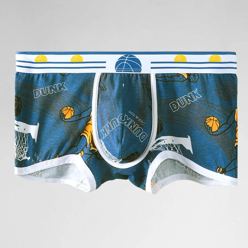 

Men's underwear Men's cotton shorts boxers personality youth boxers Breathable summer thin fashion skinny pants